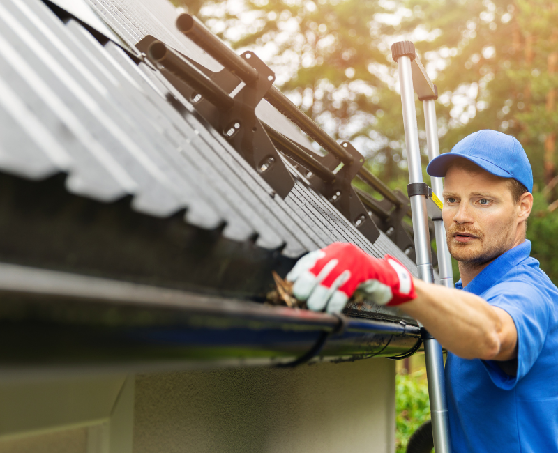 commercial gutter cleaning