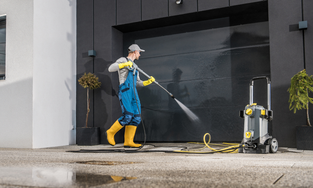 power washing Edinburgh