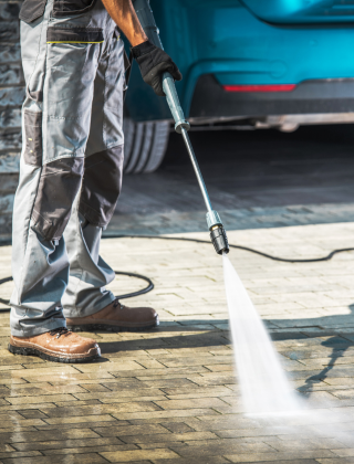 Power Wash Cleaning in Edinburgh